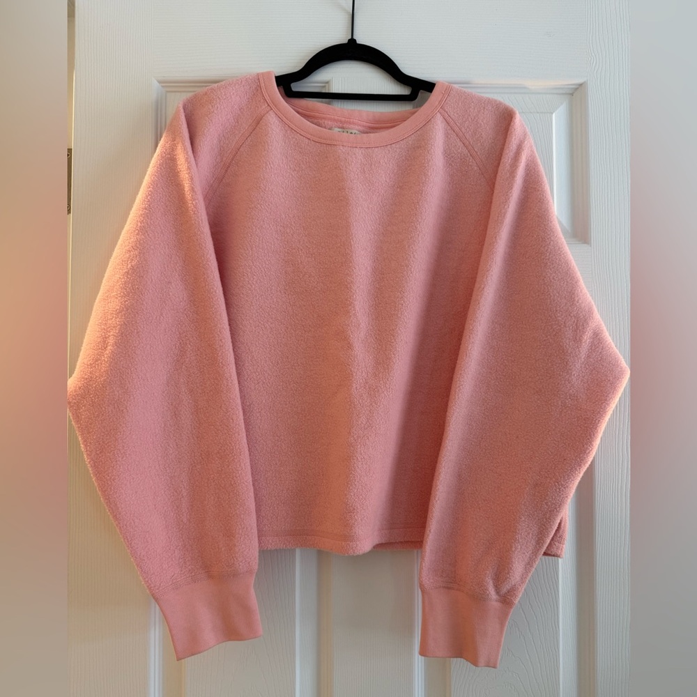 Madewell Soft Pink Crew Neck Sweater